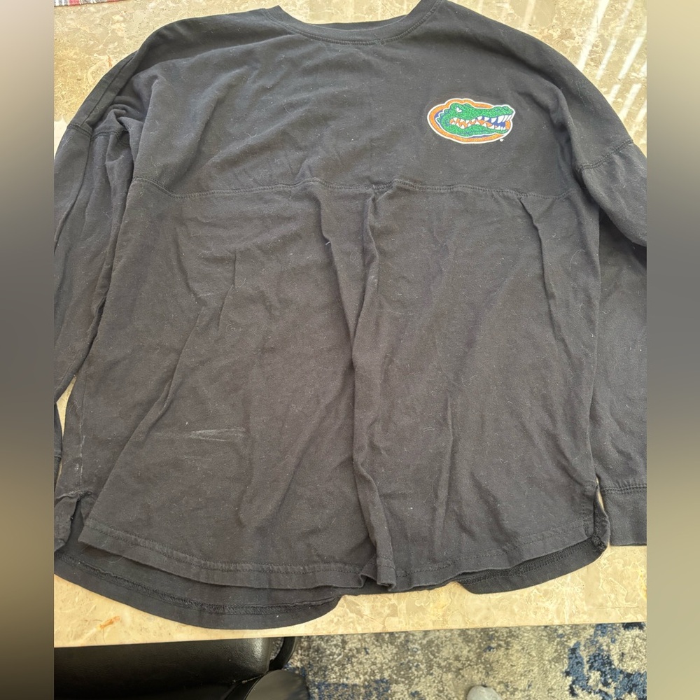 University of Florida UF Gators Black sparkle long sleeve M